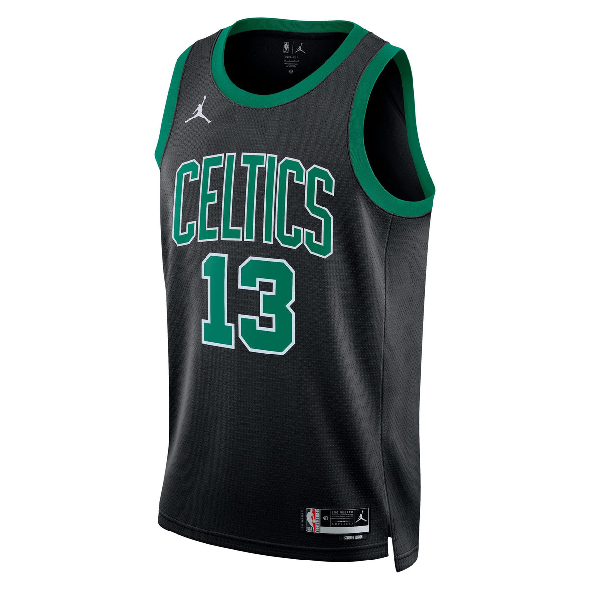 Paul George Boston Celtics Statement Edition Swingman Jersey - Black - Unisex product image 3, provided for visual reference