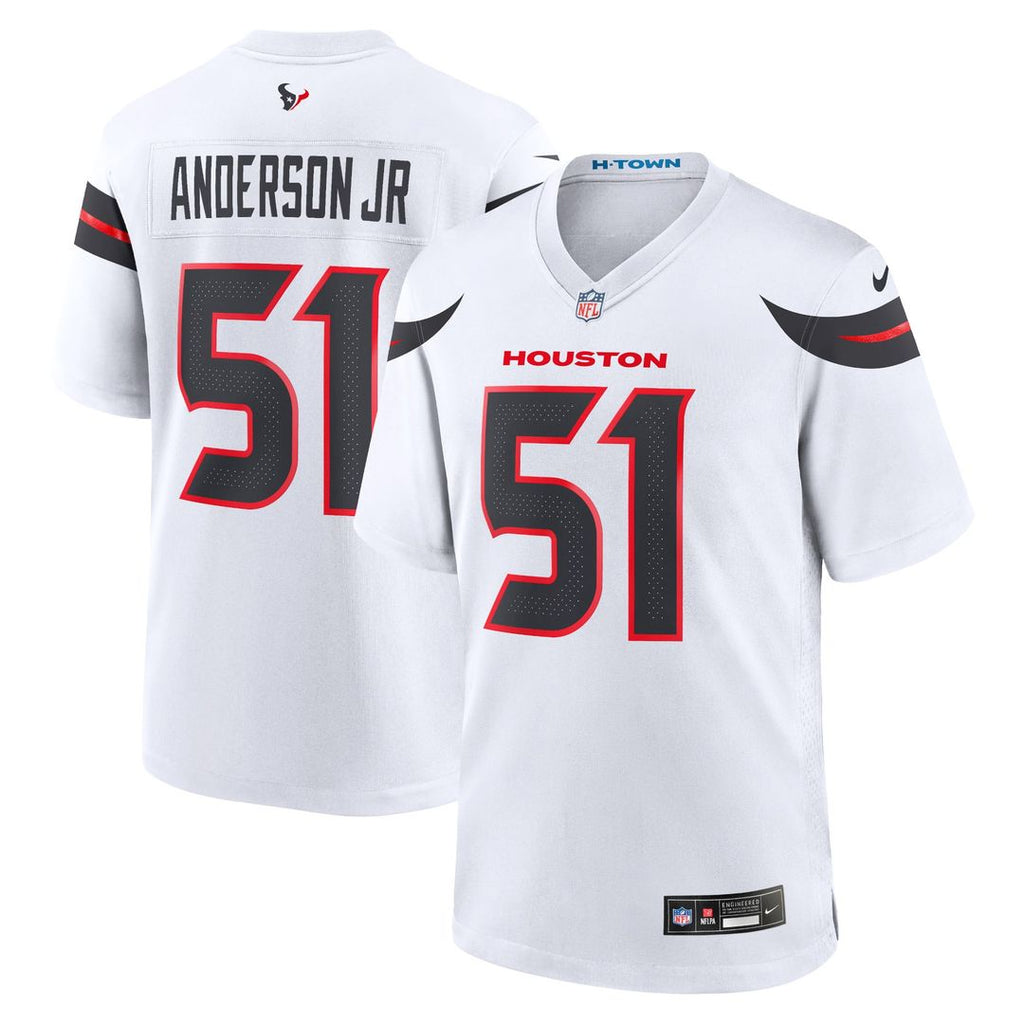 Houston Texans Will Anderson Jr. Red Alternate Game Jersey product image 19, provided for visual reference and product