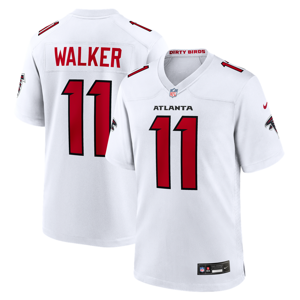 Atlanta Falcons Jalon Walker Red Game Jersey product image 27, provided for visual reference and product detail review