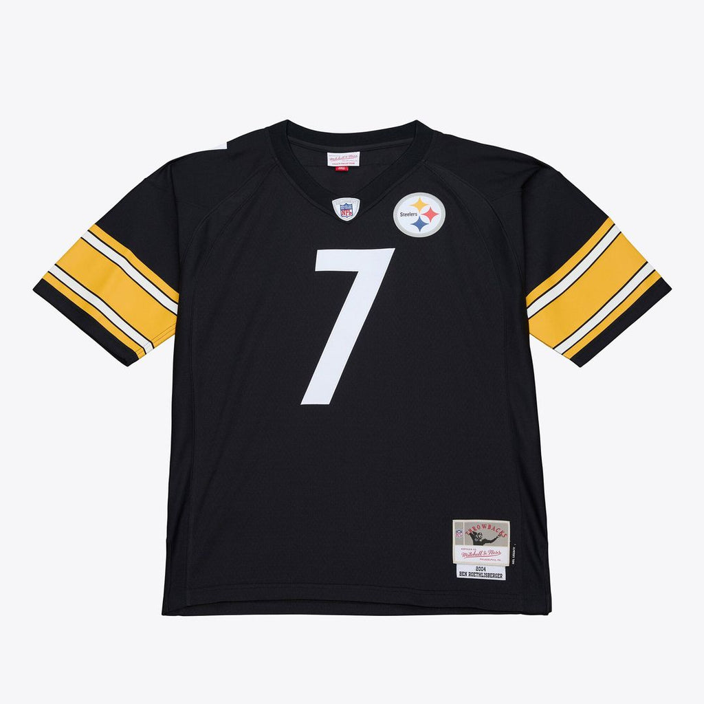 Pittsburgh Steelers Ben Roethlisberger Black 2004 Big & Tall Legacy Retired Player Jersey product image 1, provided for
