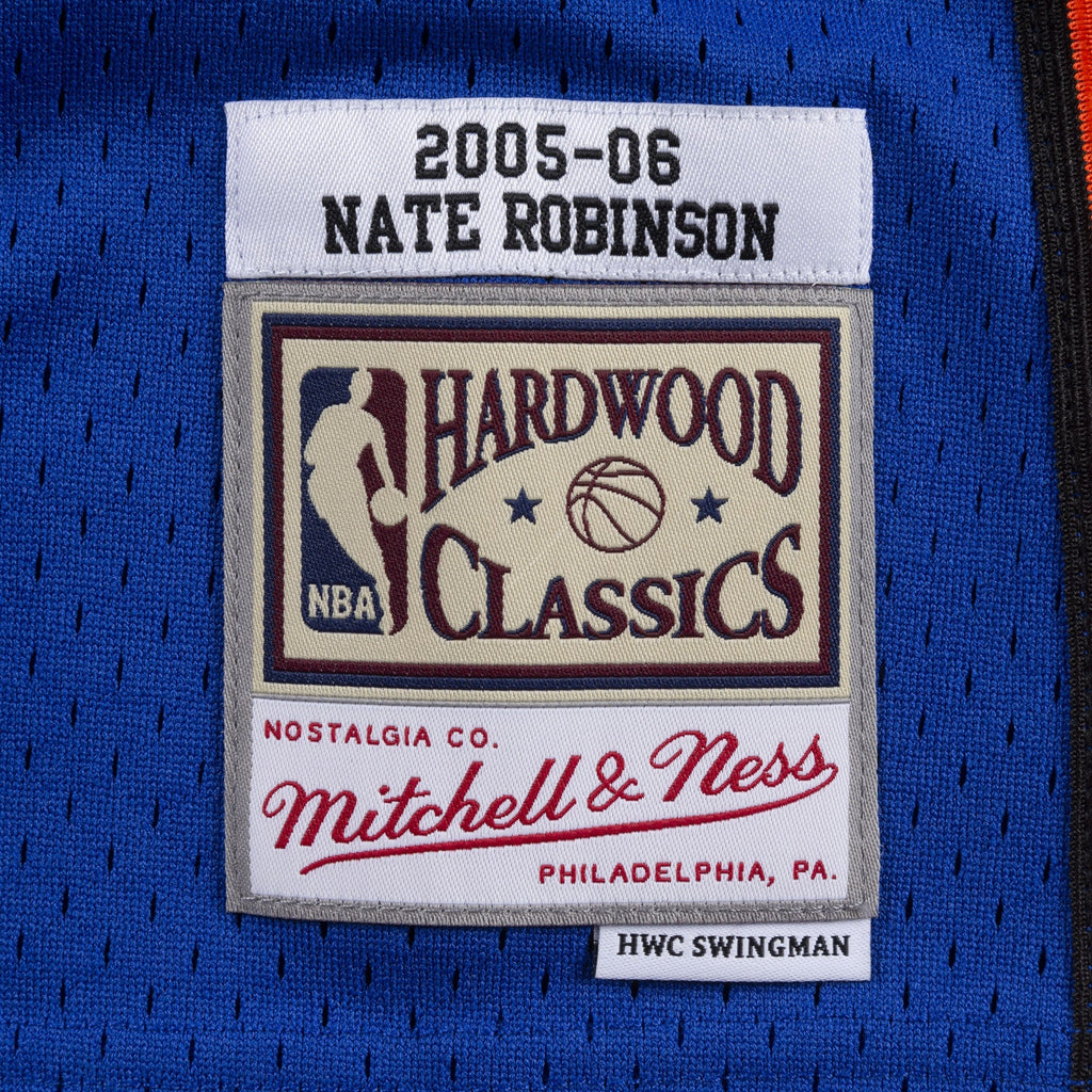 Nate Robinson New York Knicks 2006 Authentic Swingman Jersey - Royal Blue product image 5, provided for visual reference and