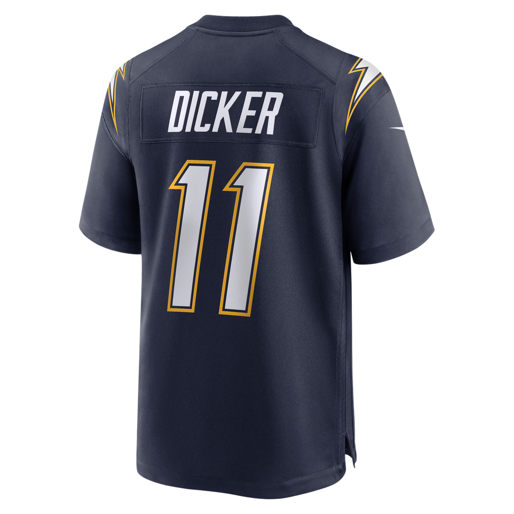 Los Angeles Chargers Cameron Dicker Gold Alternate Game Jersey product image 17, provided for visual reference and product