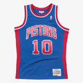Dennis Rodman Detroit Pistons 1988-89 Swingman Road Jersey product image 1, provided for visual reference and product detail
