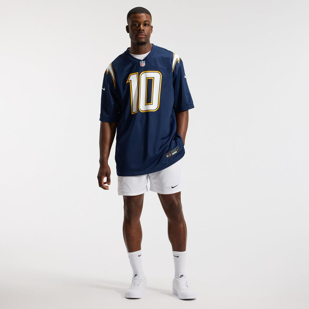 Los Angeles Chargers Justin Herbert Powder Blue Player Game Jersey product image 30, provided for visual reference and