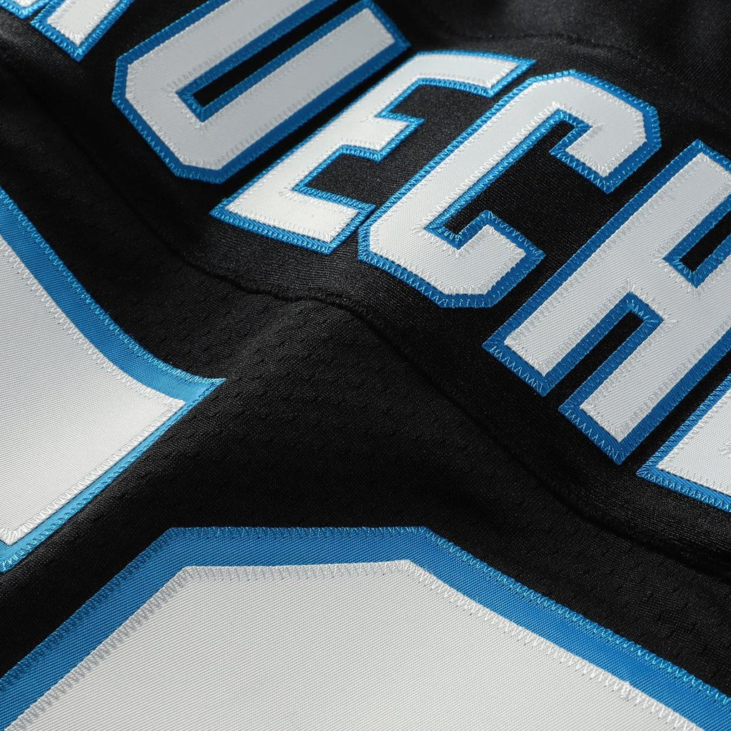 Carolina Panthers Luke Kuechly Black 2013 Authentic Throwback Retired Player Jersey product image 4, provided for visual
