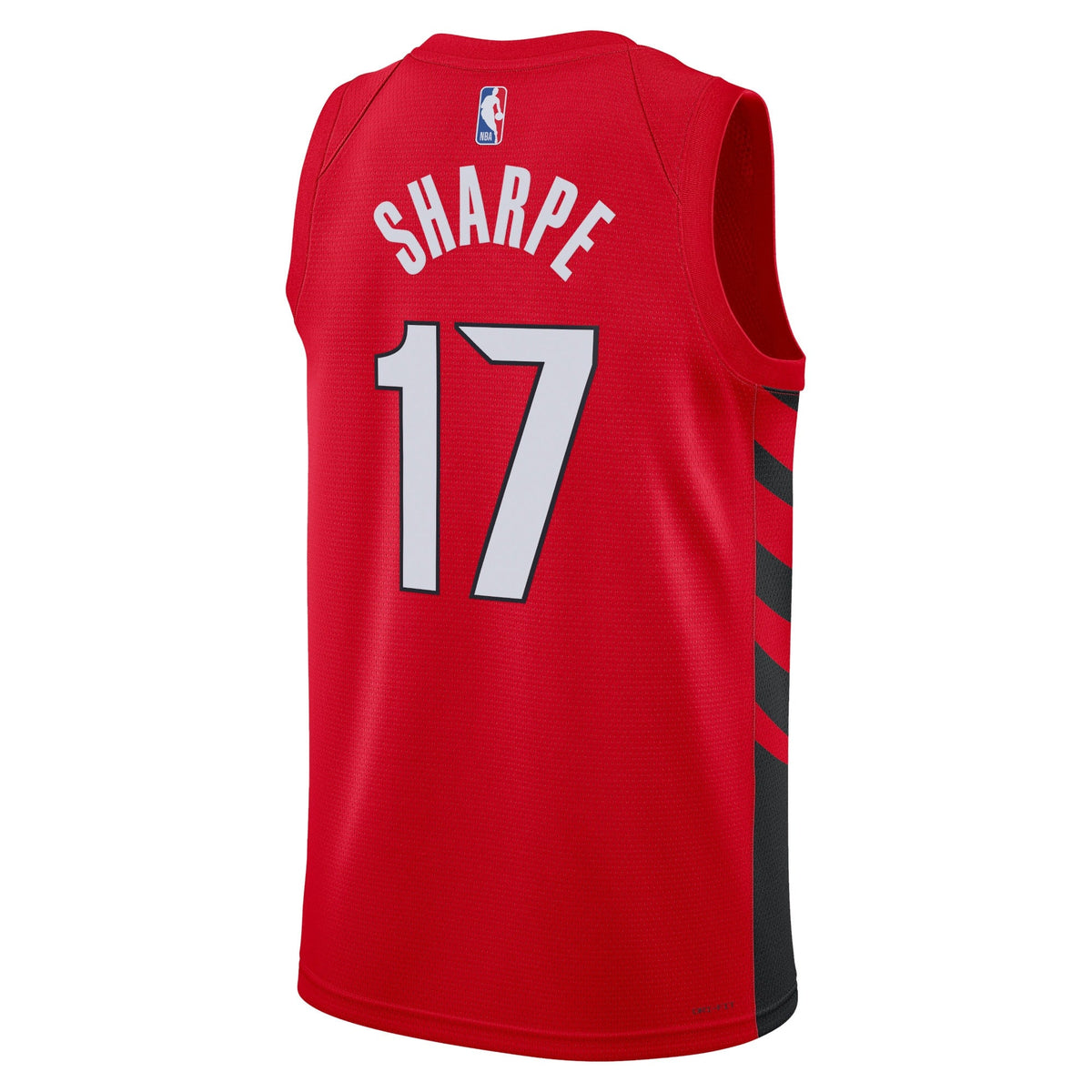 Shaedon Sharpe Portland Trail Blazers Statement Edition Swingman Jersey - Red - Unisex product image 3, provided for visual