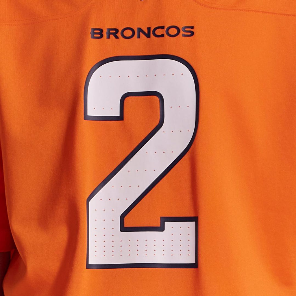 Denver Broncos Patrick Surtain II Orange Team Game Jersey product image 11, provided for visual reference and product detail