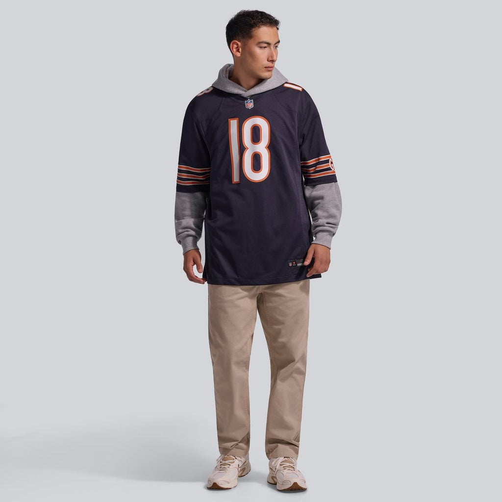 Chicago Bears Caleb Williams White First Round Pick Player Game Jersey product image 16, provided for visual reference and