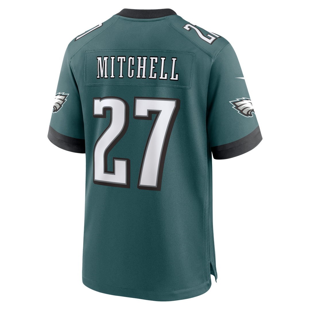 Philadelphia Eagles Quinyon Mitchell White Game Jersey product image 15, provided for visual reference and product detail