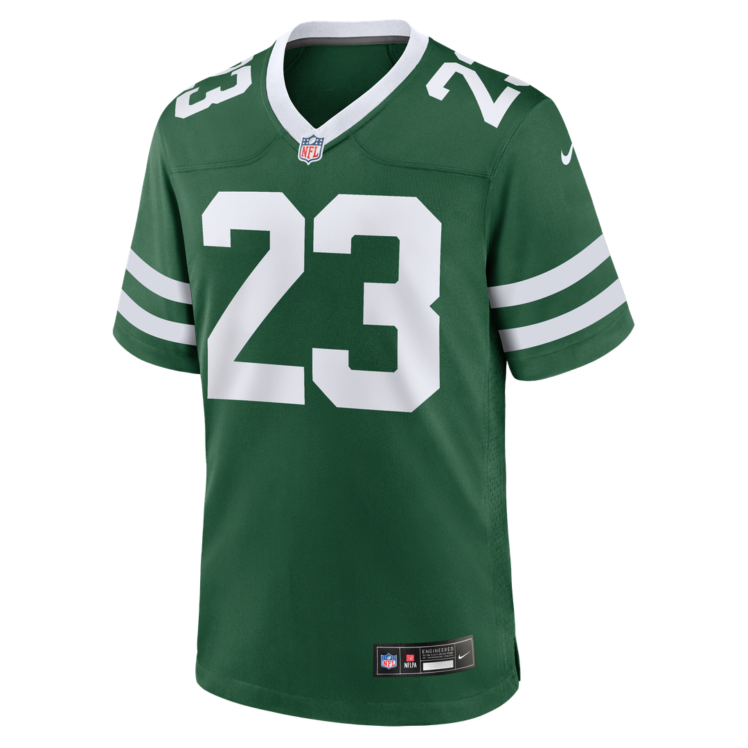 New York Jets Azareye'h Thomas Legacy Green Team Game Jersey product image 2, provided for visual reference and product