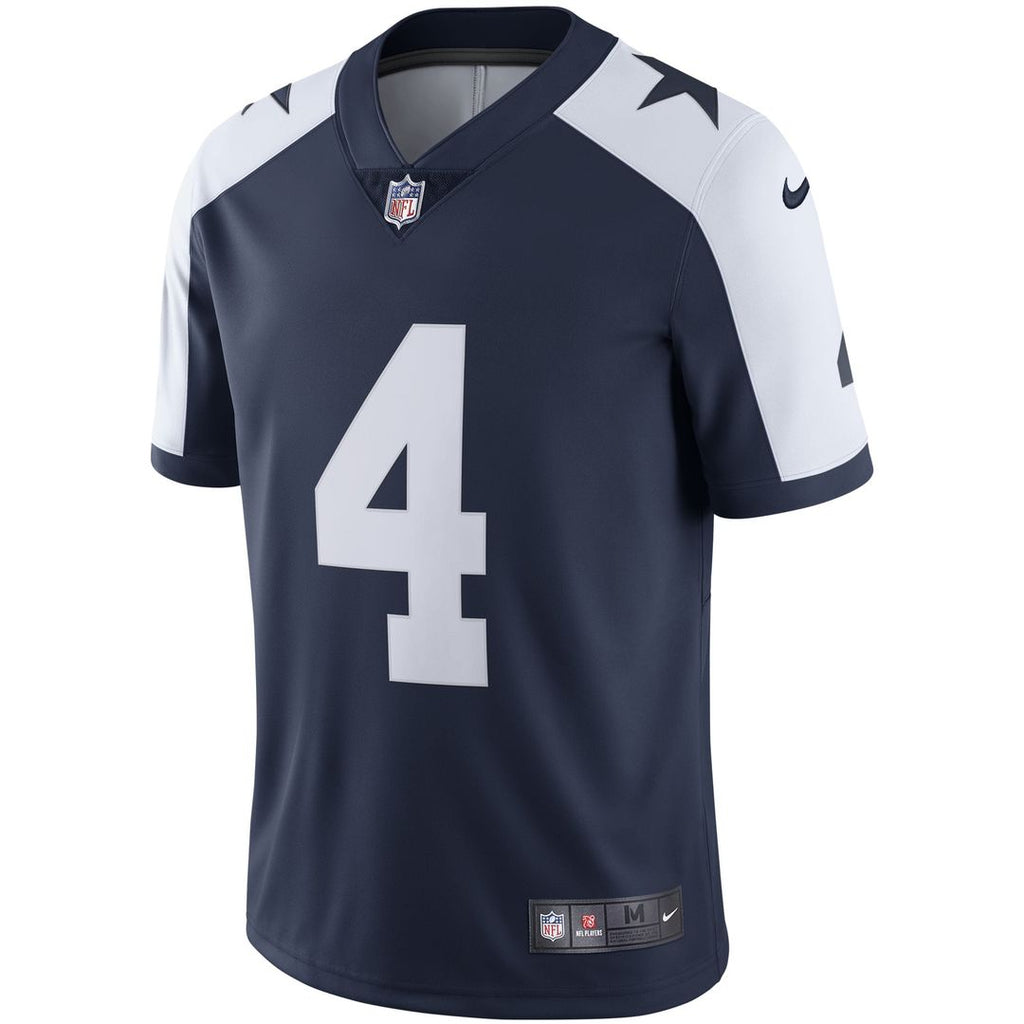 Dallas Cowboys Dak Prescott White Vapor Limited Player Jersey product image 8, provided for visual reference and product