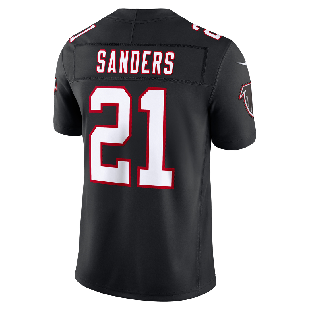 Atlanta Falcons Deion Sanders Red Team Vapor F.U.S.E. Stitched Retired Limited Jersey product image 9, provided for visual