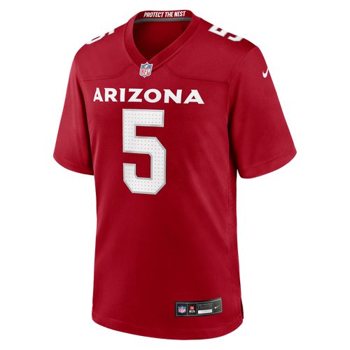 Arizona Cardinals Baron Browning Cardinal Team Game Jersey product image 2, provided for visual reference and product detail