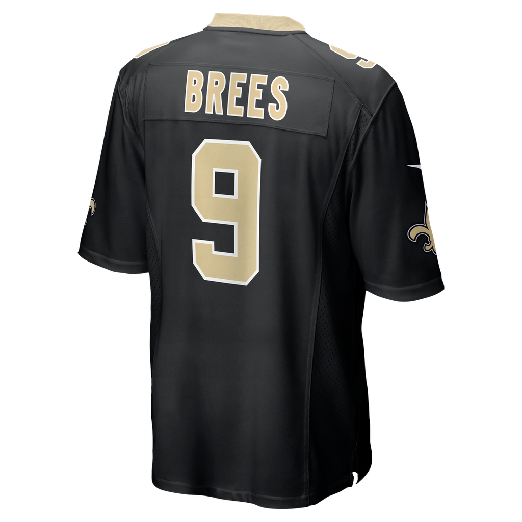 New Orleans Saints Drew Brees White Game Jersey product image 9, provided for visual reference and product detail review