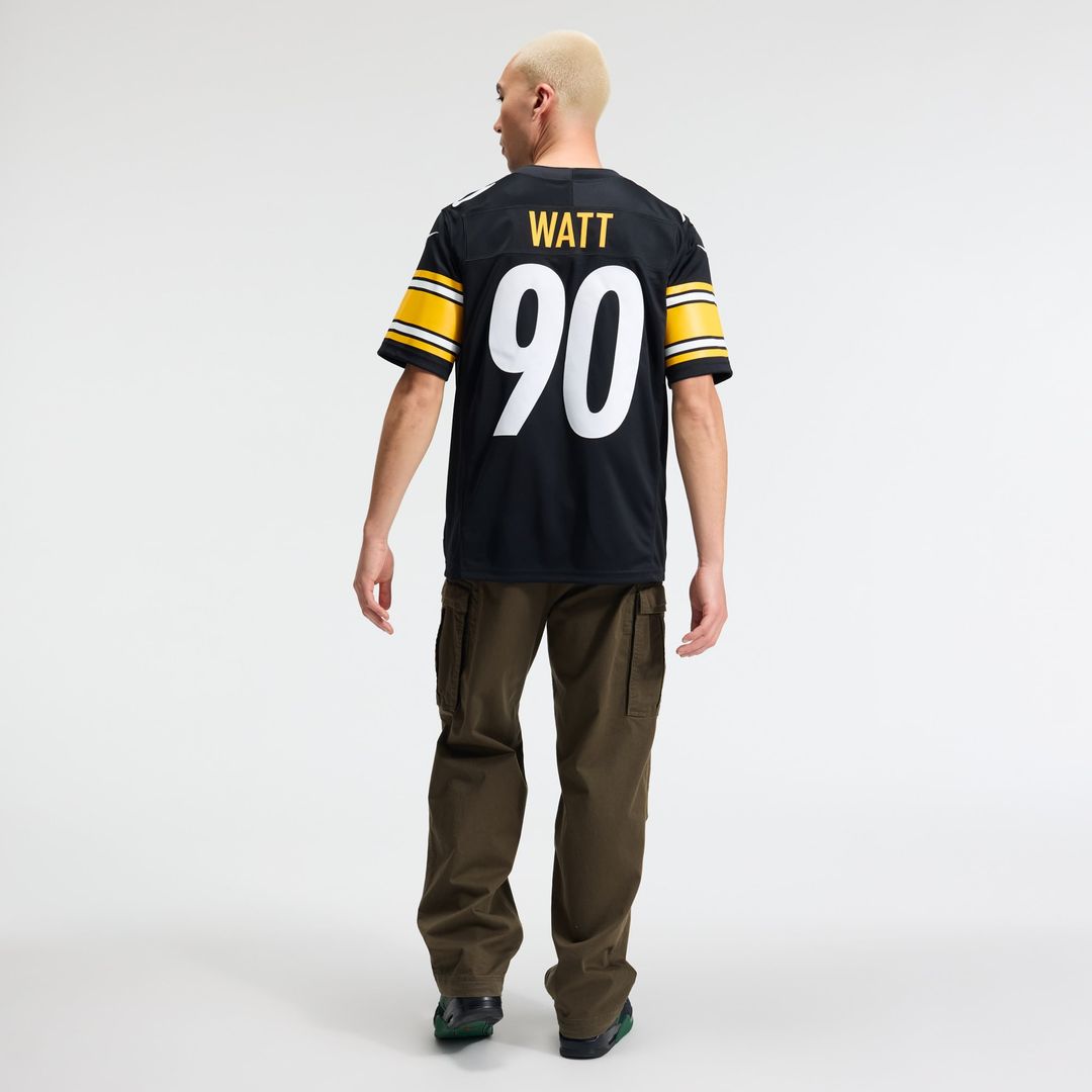 Pittsburgh Steelers T.J. Watt Gold Alternate Vapor F.U.S.E. Stitched Limited Jersey product image 11, provided for visual