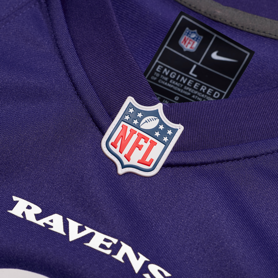 Baltimore Ravens Chidobe Awuzie Purple Team Game Jersey product image 4, provided for visual reference and product detail