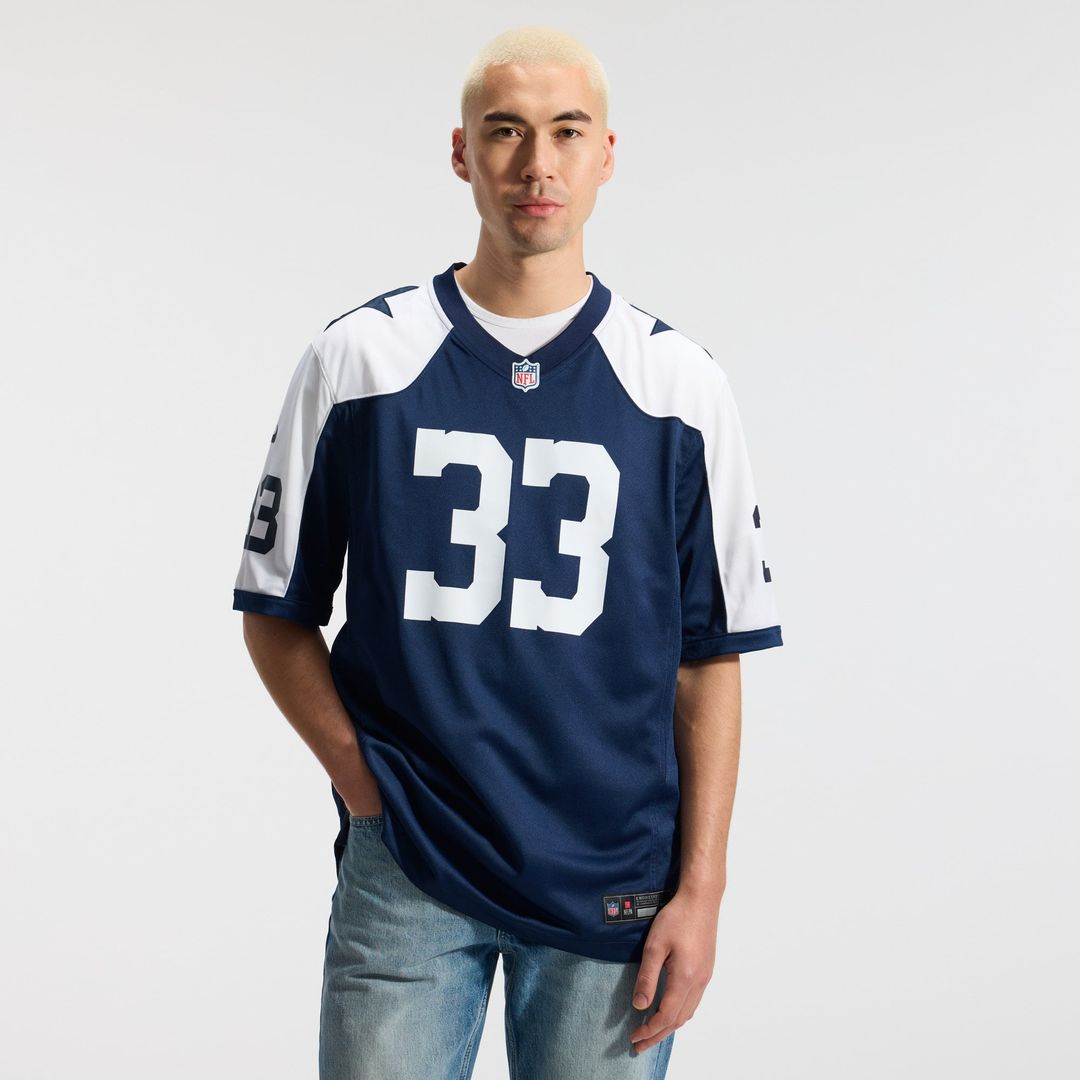 Dallas Cowboys Javonte Williams White Game Jersey product image 8, provided for visual reference and product detail review