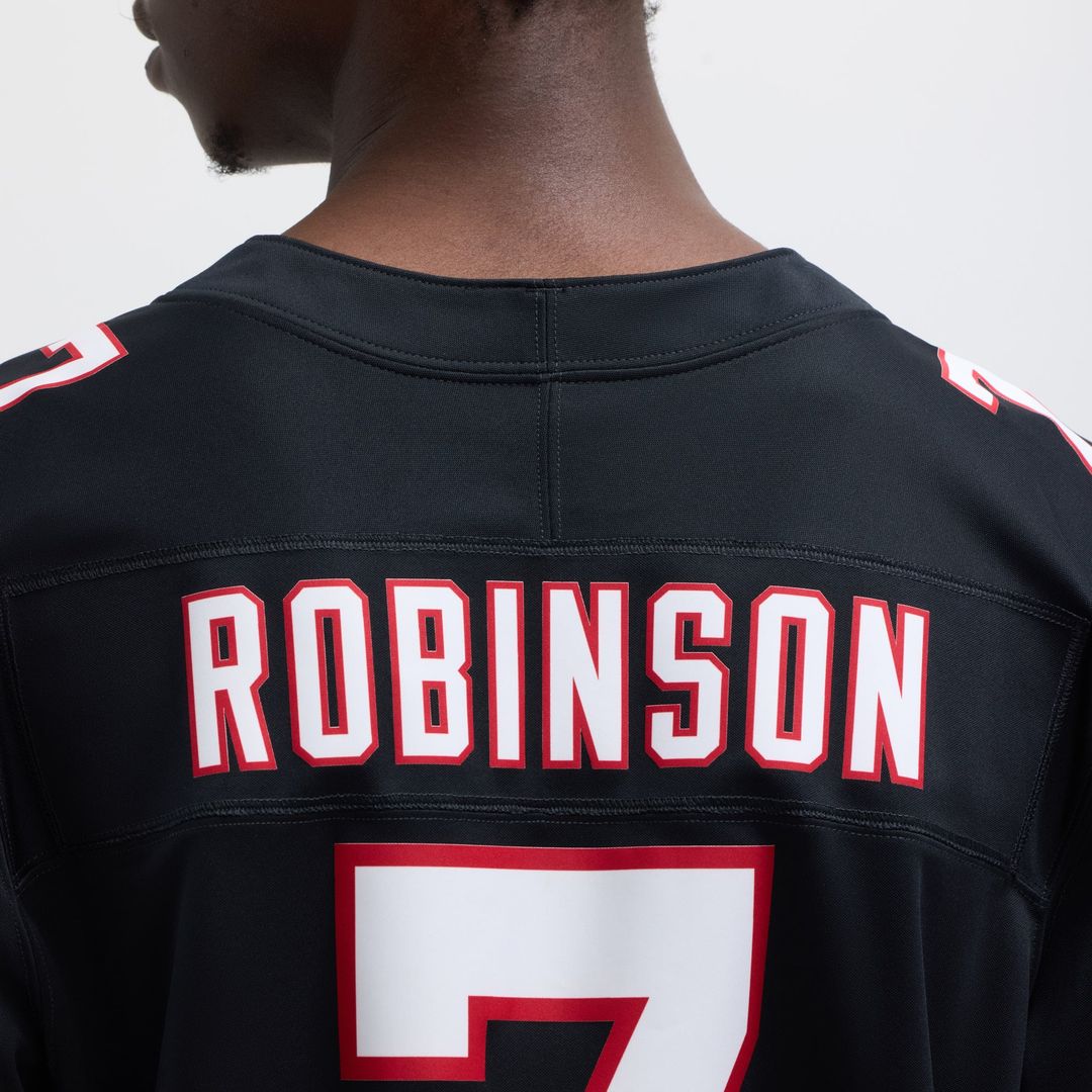 Atlanta Falcons Bijan Robinson Black Alternate Vapor F.U.S.E. Limited Jersey product image 18, provided for visual reference