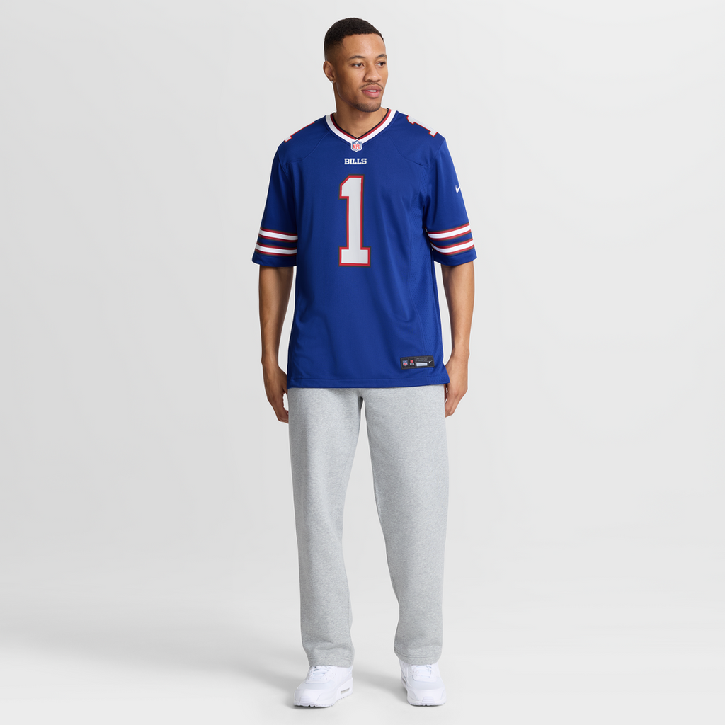 Buffalo Bills Mecole Hardman Royal Team Game Jersey product image 4, provided for visual reference and product detail review