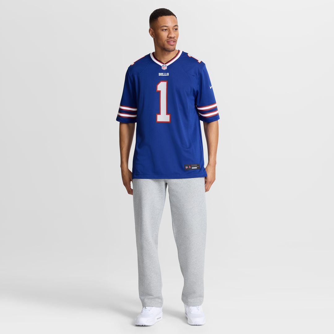 Buffalo Bills Mecole Hardman Royal Team Game Jersey product image 4, provided for visual reference and product detail review
