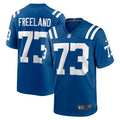 Indianapolis Colts Blake Freeland Royal Team Game Jersey product image 1, provided for visual reference and product detail