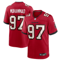 Tampa Bay Buccaneers Al-Quadin Muhammad Red Team Game Jersey product image 1, provided for visual reference and product