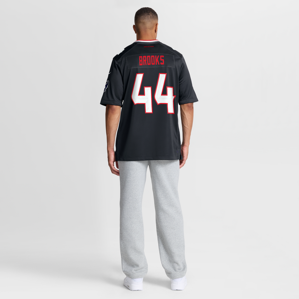 Houston Texans British Brooks Navy Team Game Jersey product image 8, provided for visual reference and product detail review