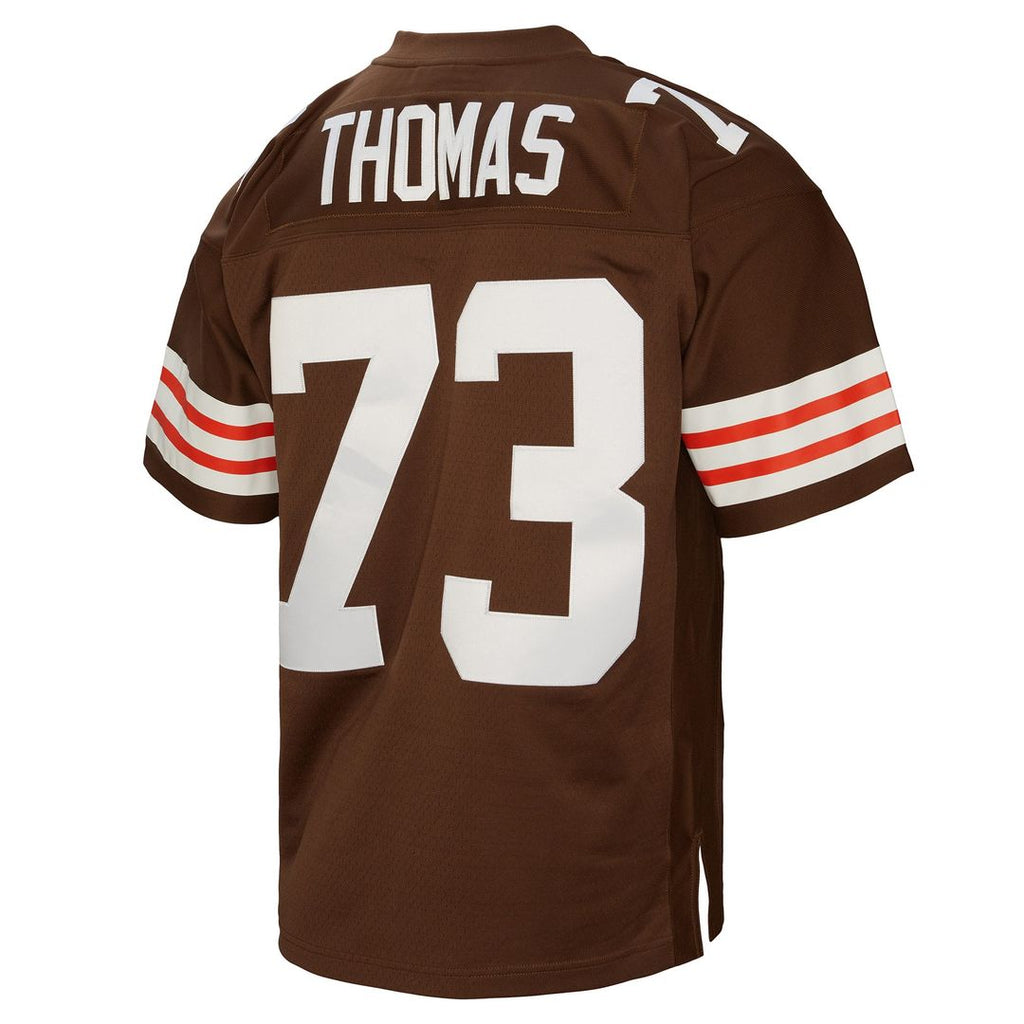 Cleveland Browns Joe Thomas Brown Legacy Replica Jersey product image 3, provided for visual reference and product detail