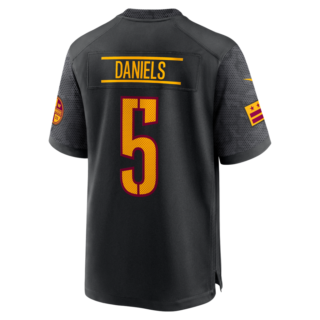 Washington Commanders Jayden Daniels Burgundy Player Game Jersey product image 26, provided for visual reference and product