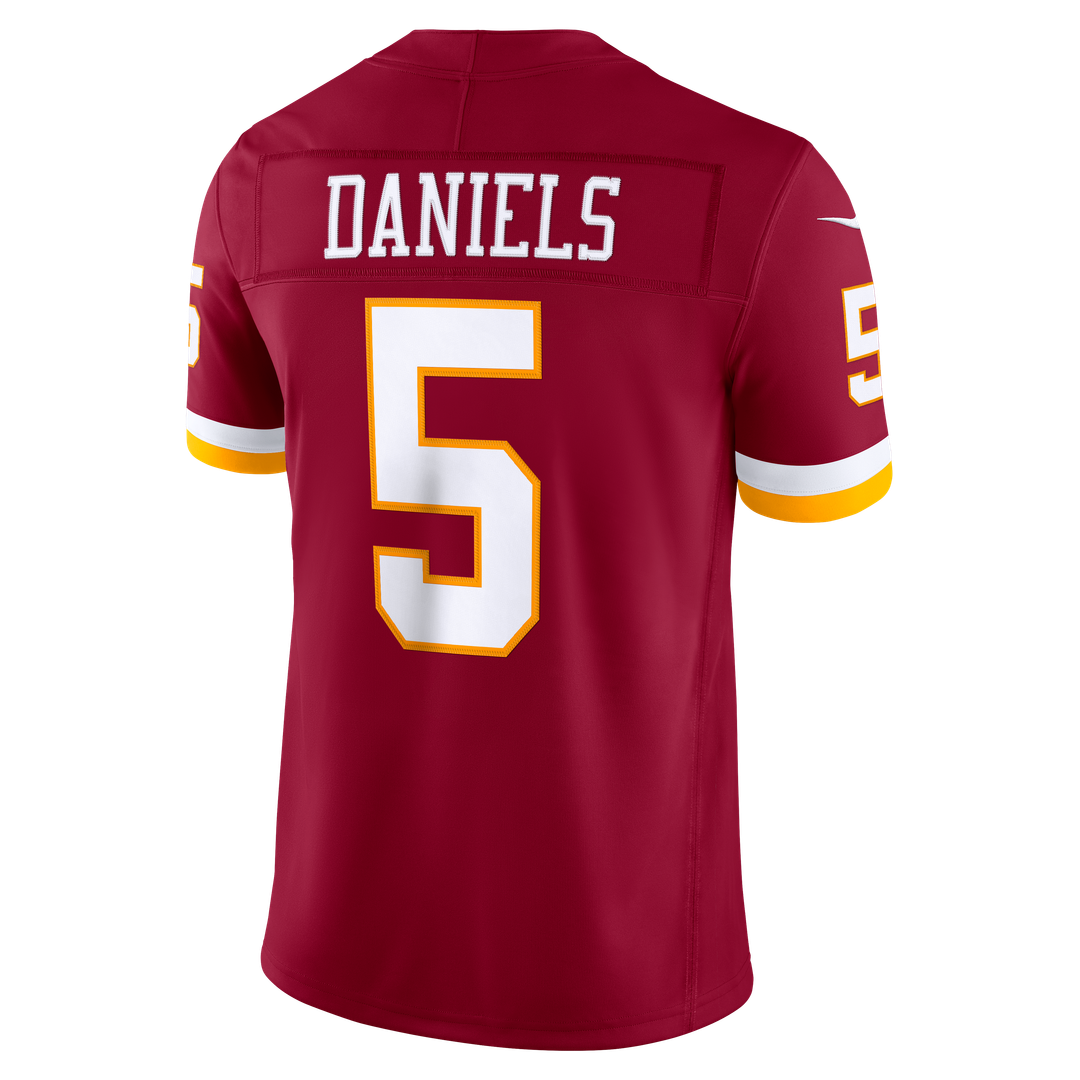 Washington Commanders Jayden Daniels Burgundy Team Vapor F.U.S.E. Stitched Limited Jersey product image 3, provided for