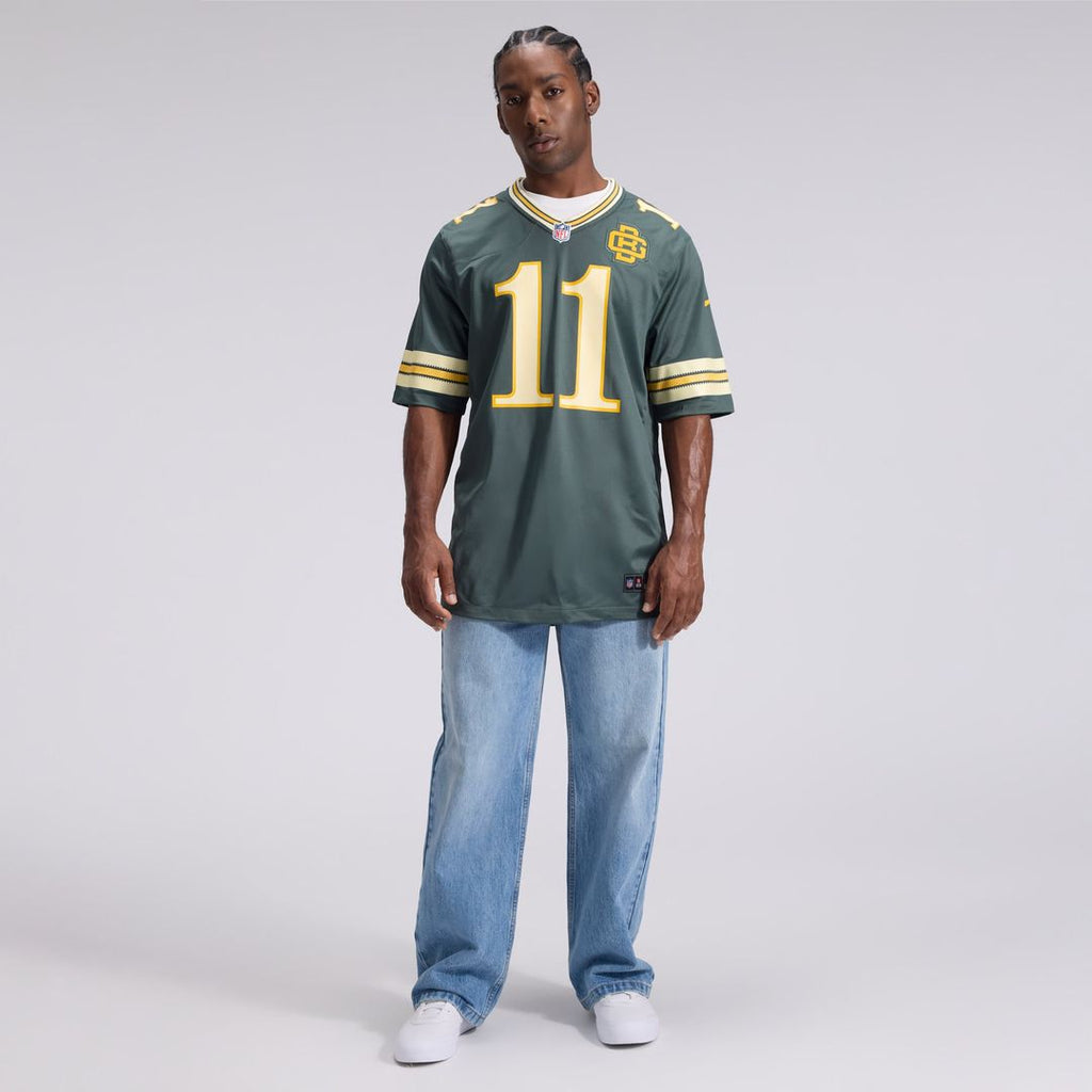 Green Bay Packers Jayden Reed Green 2026 Rivalries Collection Game Jersey product image 4, provided for visual reference and