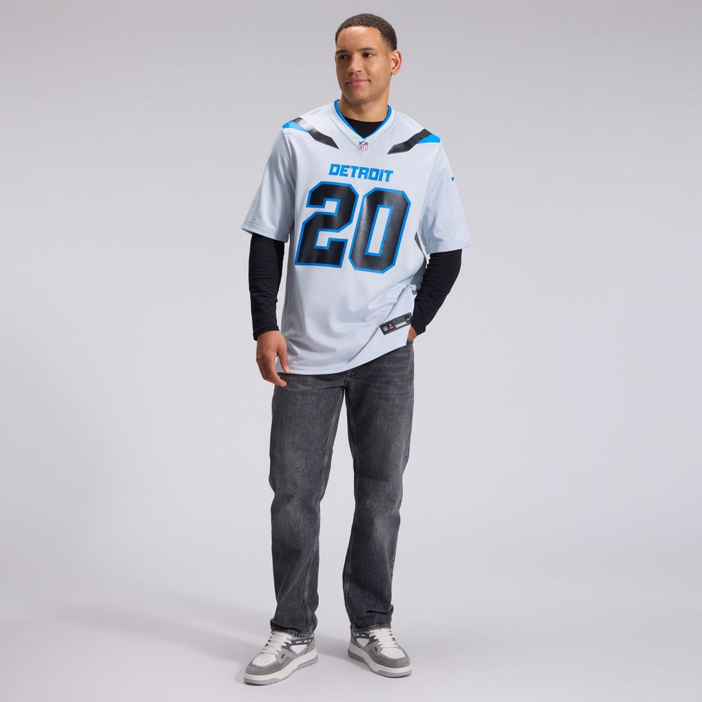 Detroit Lions Barry Sanders Silver 2026 Rivalries Collection Game Jersey product image 4, provided for visual reference and