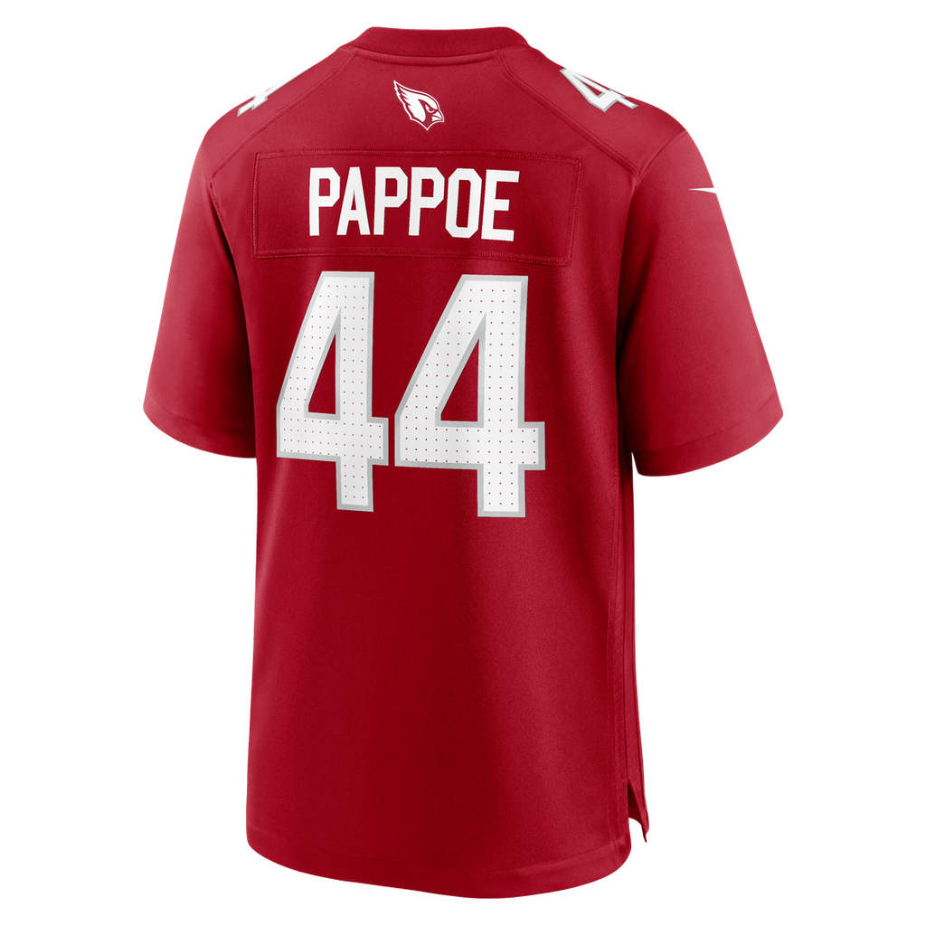 Arizona Cardinals Owen Pappoe Cardinal Team Game Jersey product image 3, provided for visual reference and product detail