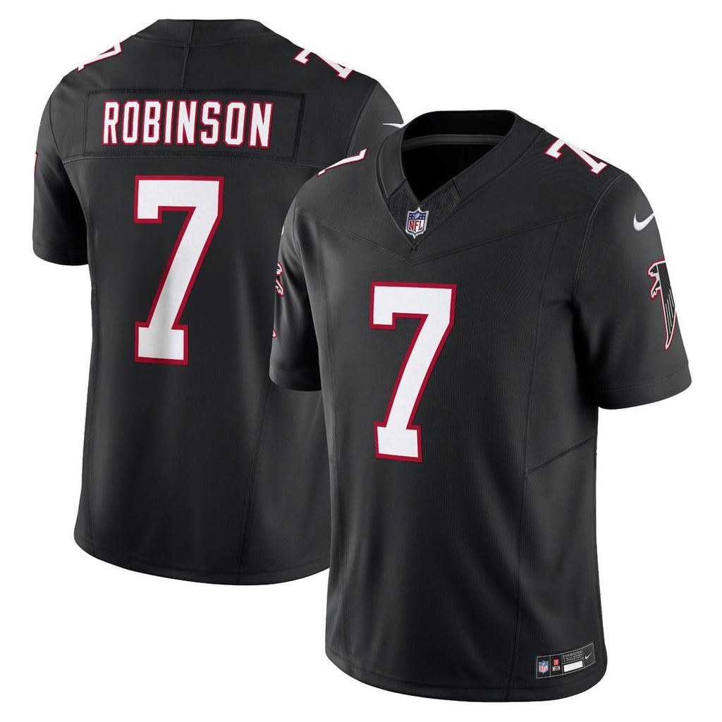Atlanta Falcons Bijan Robinson Black Alternate Vapor F.U.S.E. Limited Jersey product image 1, provided for visual reference