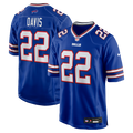 Buffalo Bills Ray Davis Royal Game Jersey product image 1, provided for visual reference and product detail review