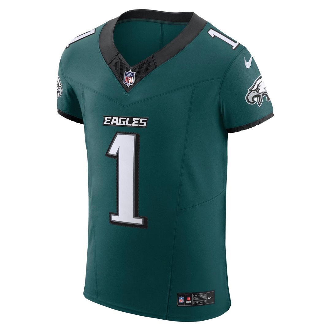 Philadelphia Eagles Jalen Hurts Midnight Green Team Vapor F.U.S.E. Elite Jersey product image 5, provided for visual