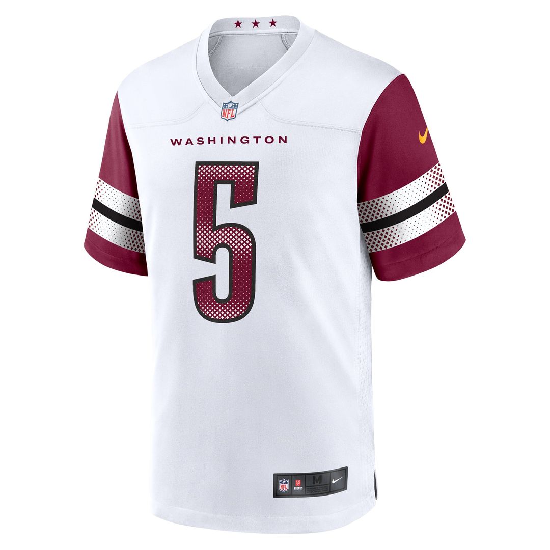 Washington Commanders Jayden Daniels Burgundy Player Game Jersey product image 22, provided for visual reference and product