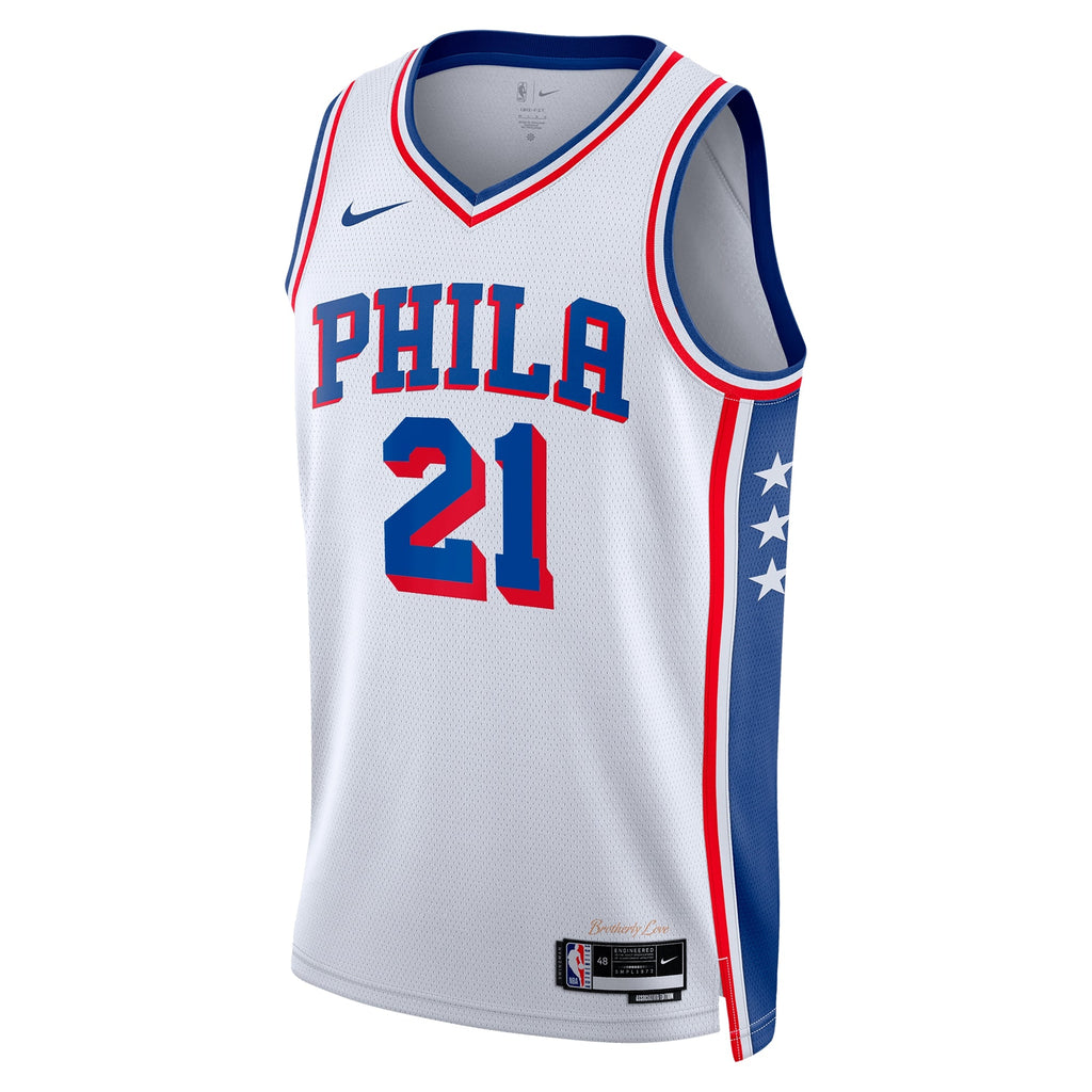 Philadelphia 76ers Nike Association Edition Swingman Jersey product image 3