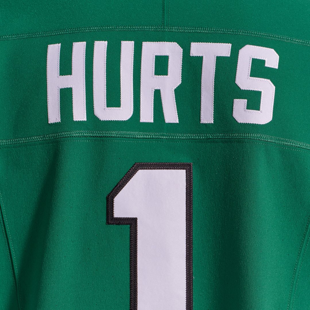 Philadelphia Eagles Jalen Hurts Midnight Green Team Vapor F.U.S.E. Elite Jersey product image 18, provided for visual