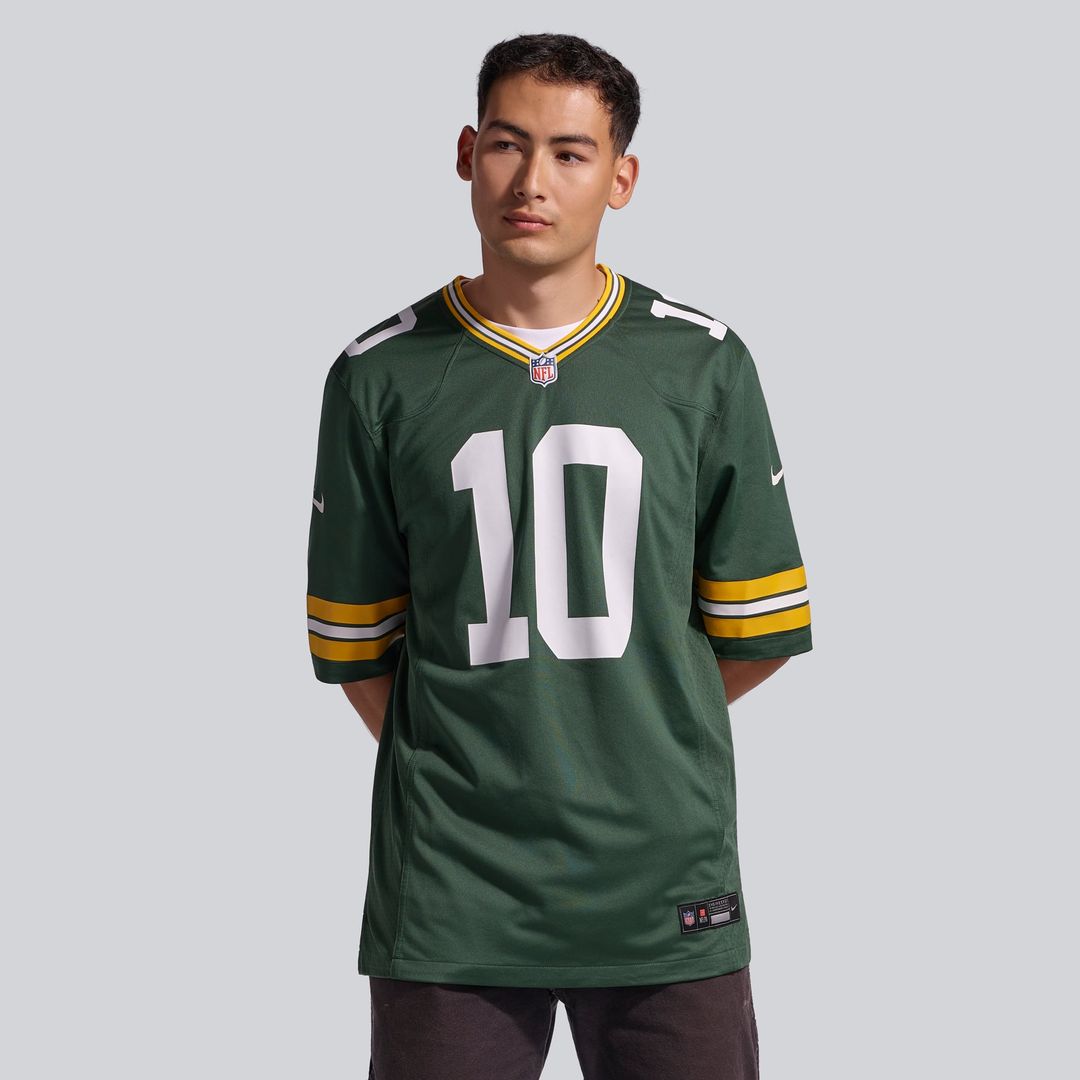 Green Bay Packers Love Green Player Game Jersey product image 15, provided for visual reference and product detail review