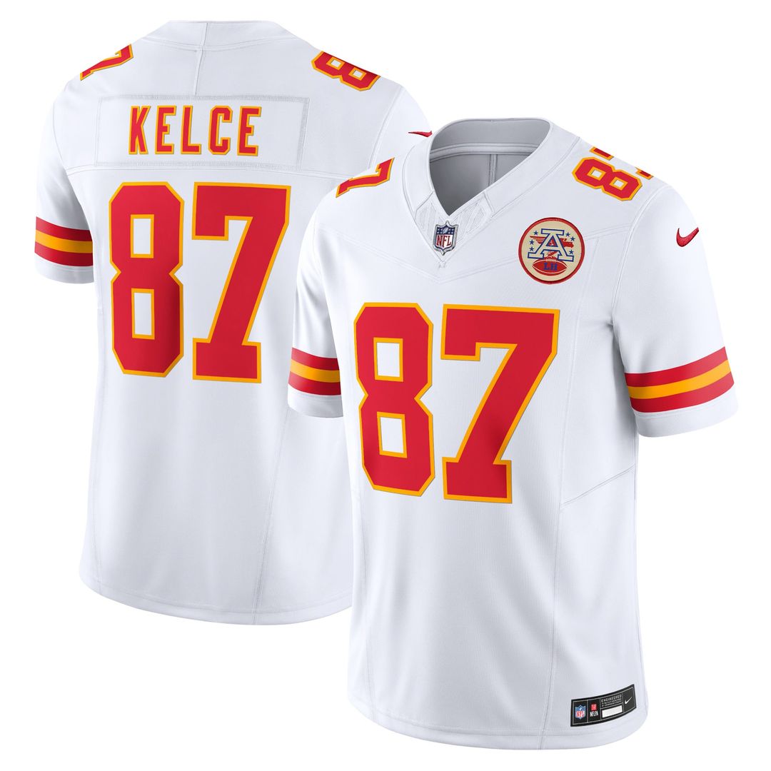 Kansas City Chiefs Travis Kelce Red Vapor F.U.S.E. Limited Jersey product image 7, provided for visual reference and product