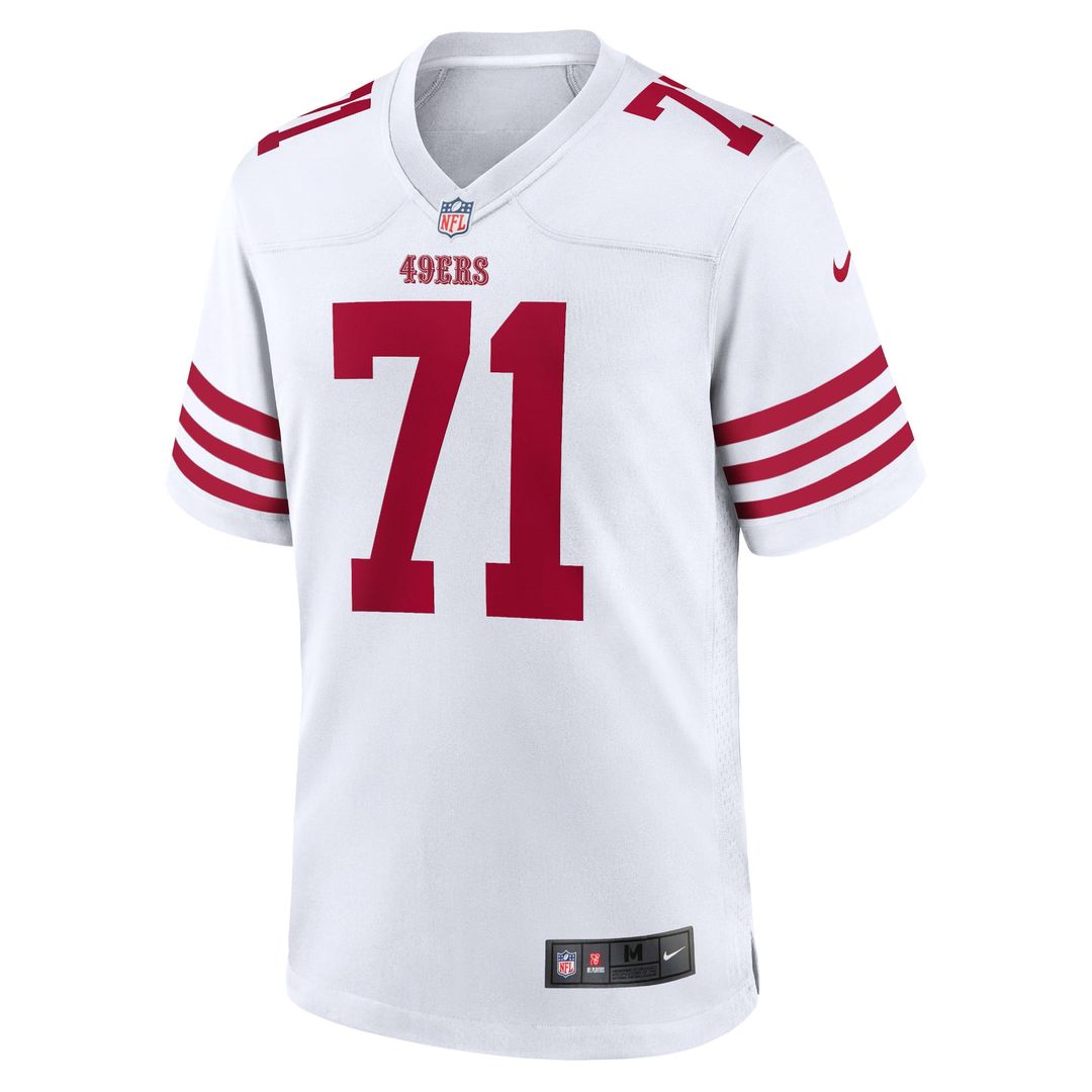 San Francisco 49ers Trent Williams Scarlet Alternate Game Jersey product image 14, provided for visual reference and product