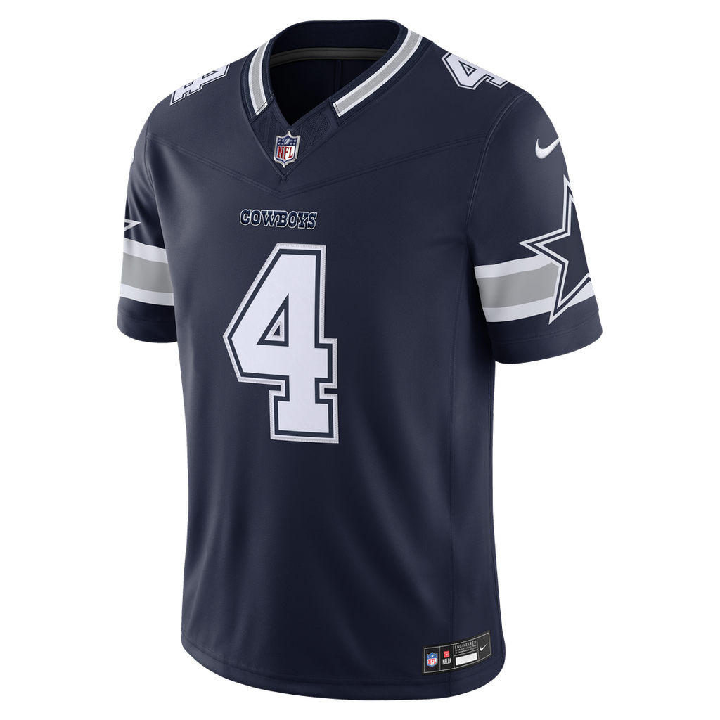 Dallas Cowboys Dak Prescott White Alternate Vapor F.U.S.E. Stitched Limited Jersey product image 8, provided for visual