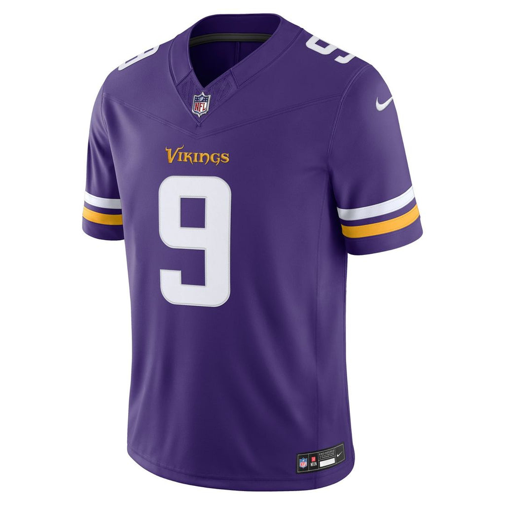 Minnesota Vikings J.J. McCarthy Purple Team Vapor F.U.S.E. Stitched Limited Jersey product image 2, provided for visual