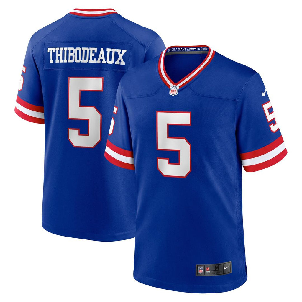 New York Giants Kayvon Thibodeaux Royal Classic Player Game Jersey product image 1, provided for visual reference and