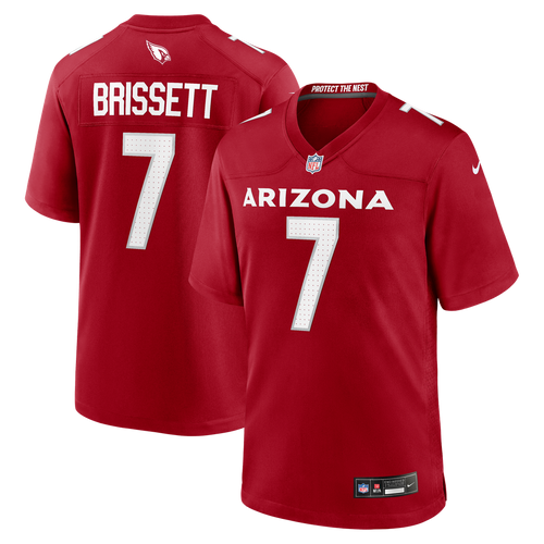 Arizona Cardinals Jacoby Brissett Cardinal Team Game Jersey product image 1, provided for visual reference and product
