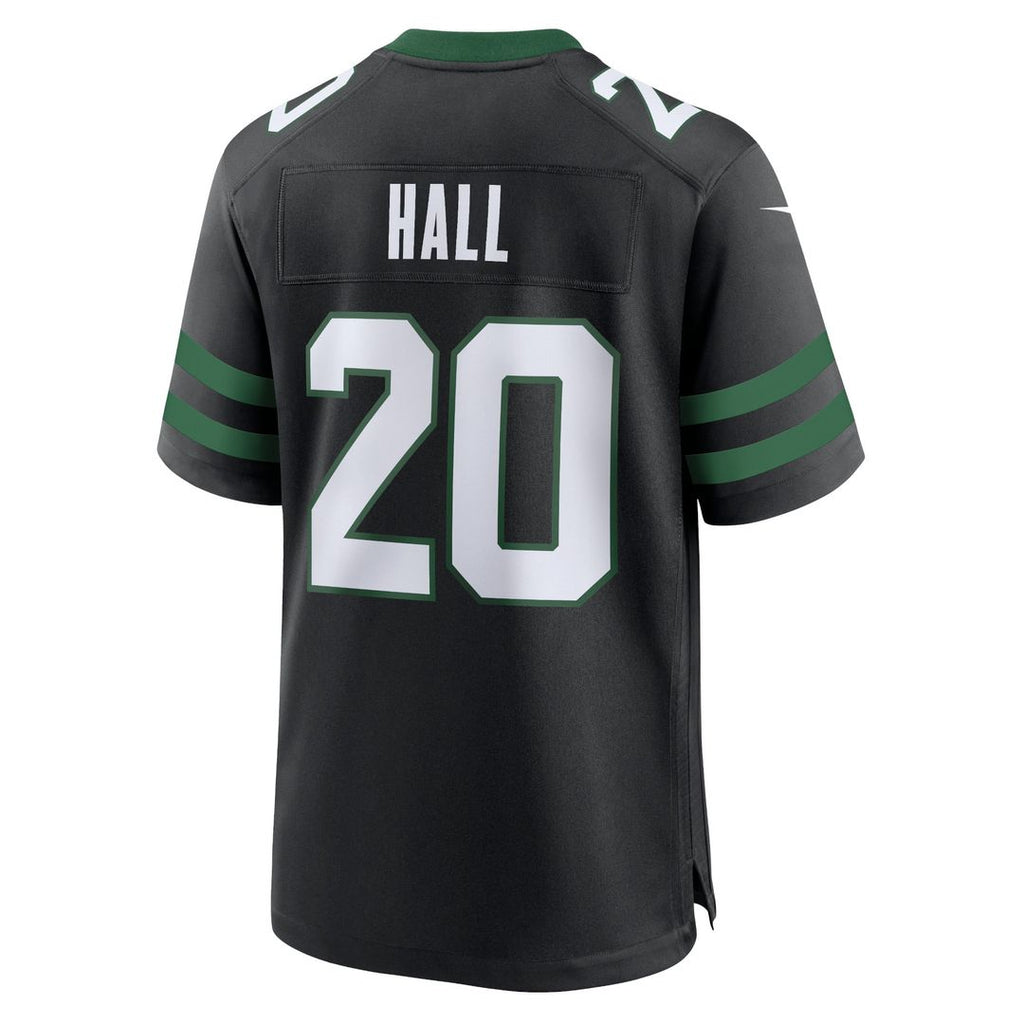 New York Jets Breece Hall Legacy Black Alternate Game Jersey product image 9, provided for visual reference and product