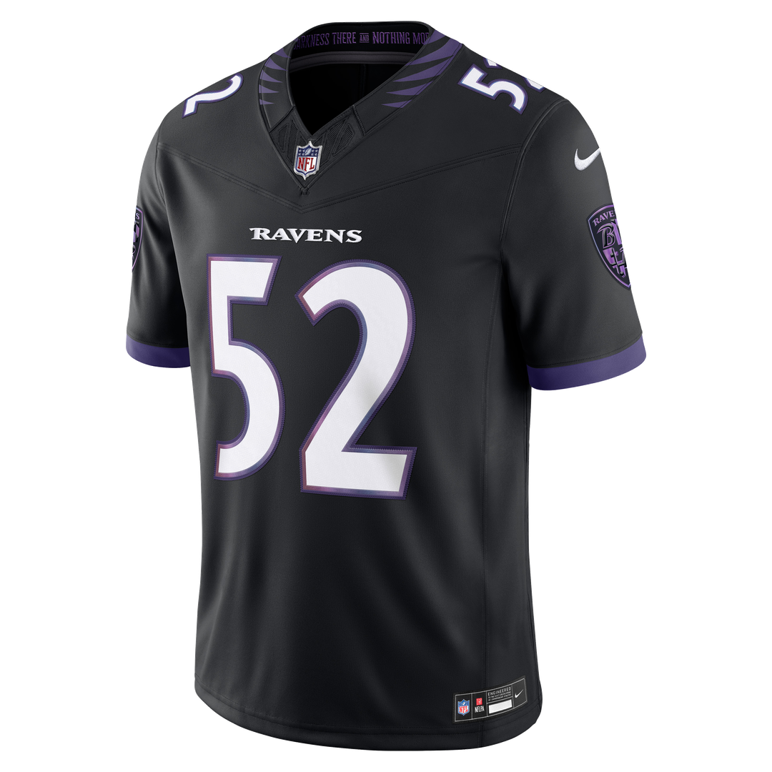 Baltimore Ravens Ray Lewis Black Alternate Vapor F.U.S.E. Stitched Retired Player Limited Jersey product image 5, provided