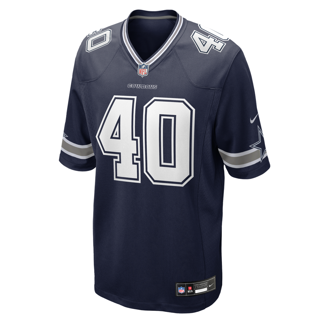 Dallas Cowboys Von Miller Navy Game Jersey product image 12, provided for visual reference and product detail review