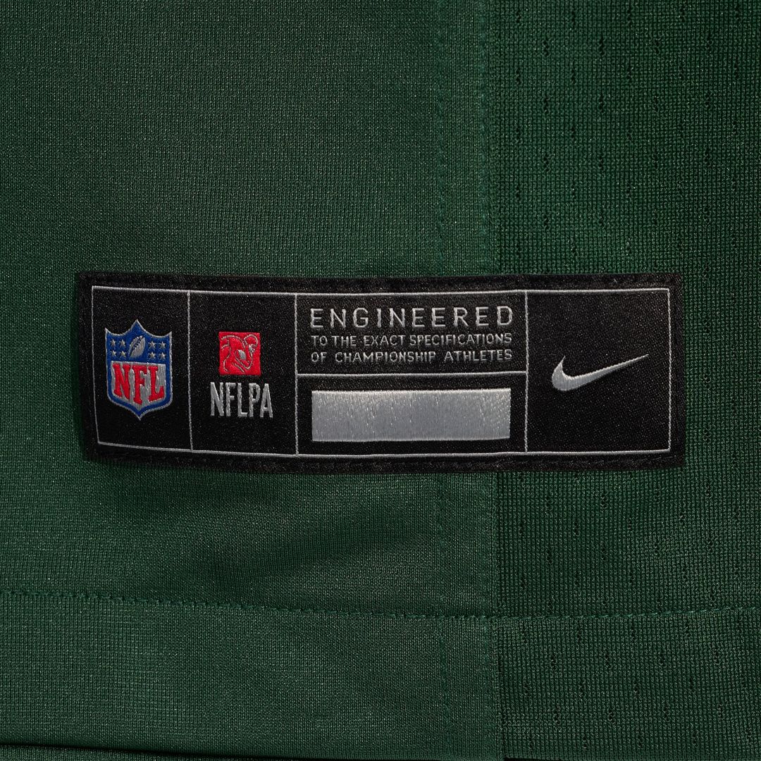 Green Bay Packers Jayden Reed Green Game Jersey product image 6, provided for visual reference and product detail review